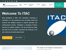 Tablet Screenshot of itacsoft.com